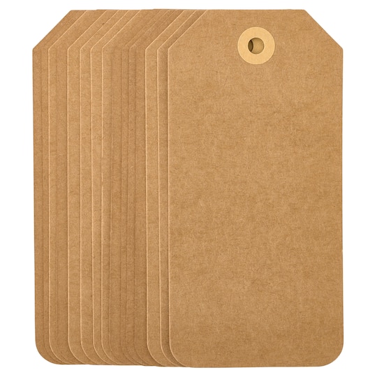 12 Packs: 20 ct. (240 total) Kraft Tags by Recollections™, 2.5" x 5.1"